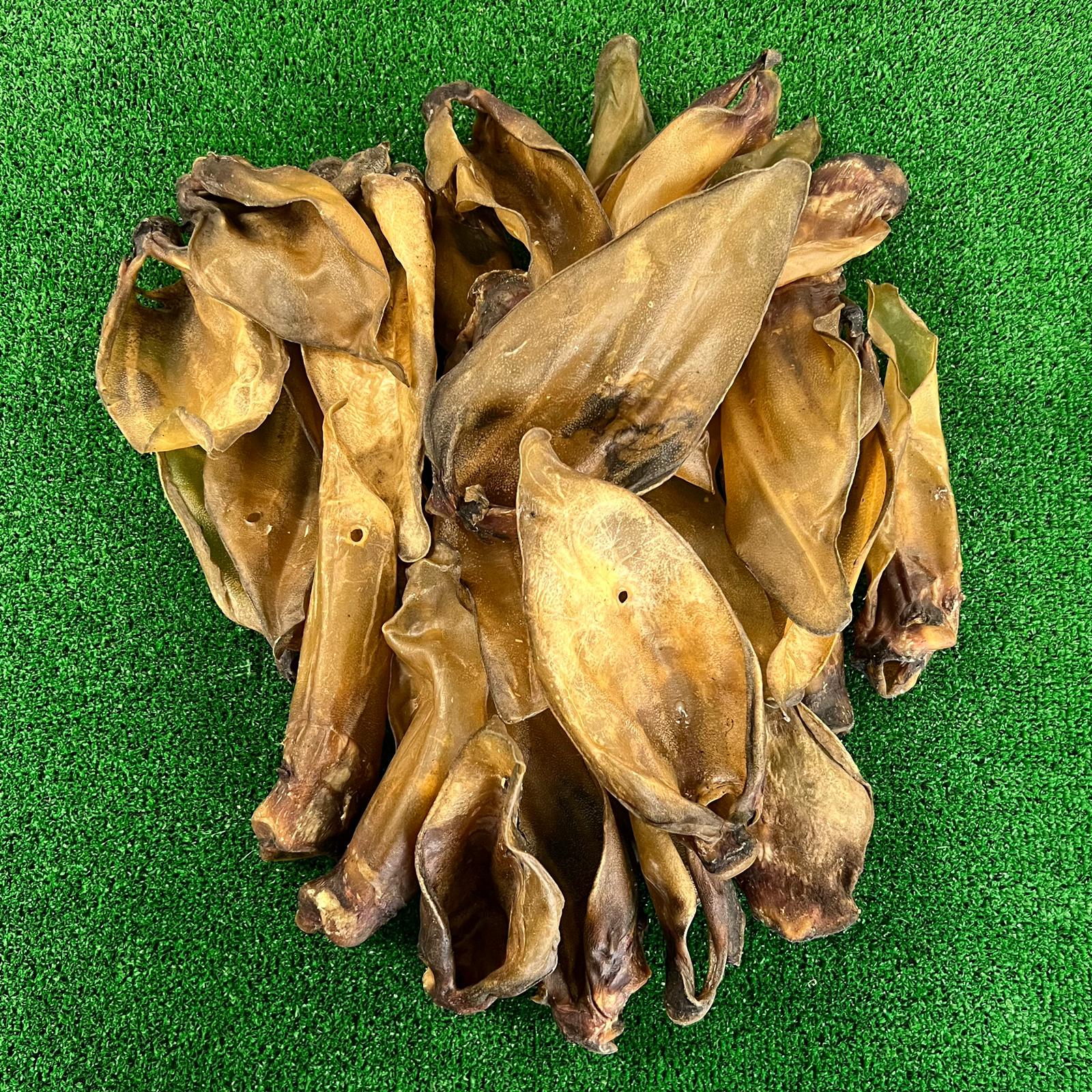 30 Non Hairy Cow Ears - Dudley's Natural Doggy Treats